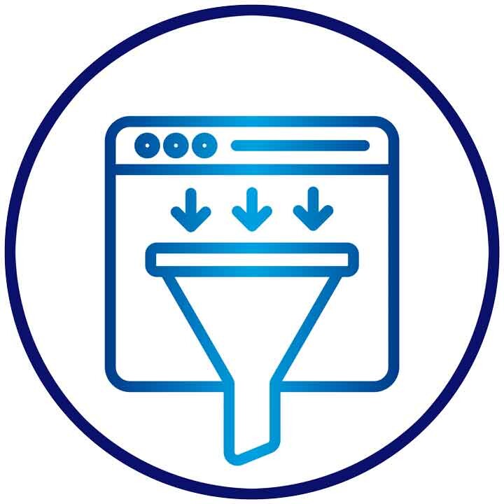 6F Media Web and Conversion icon graphic