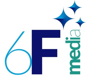 6F media logo graphic